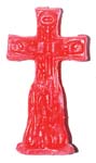 4 1/2" Crucifix Candle
