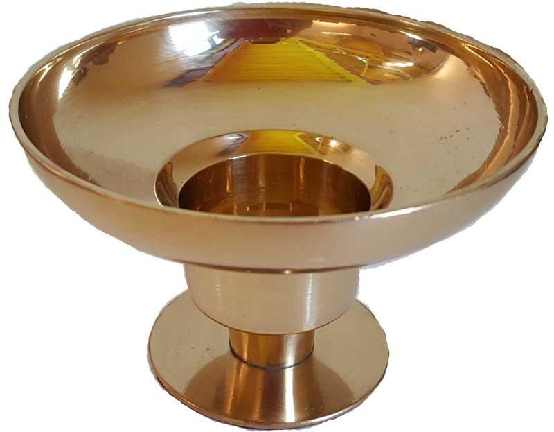 Brass Universal candle holder 4 1/4