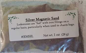 Silver Magnetic Sand