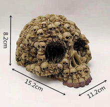 3D Horror skull Candle, Skull of the Dead
