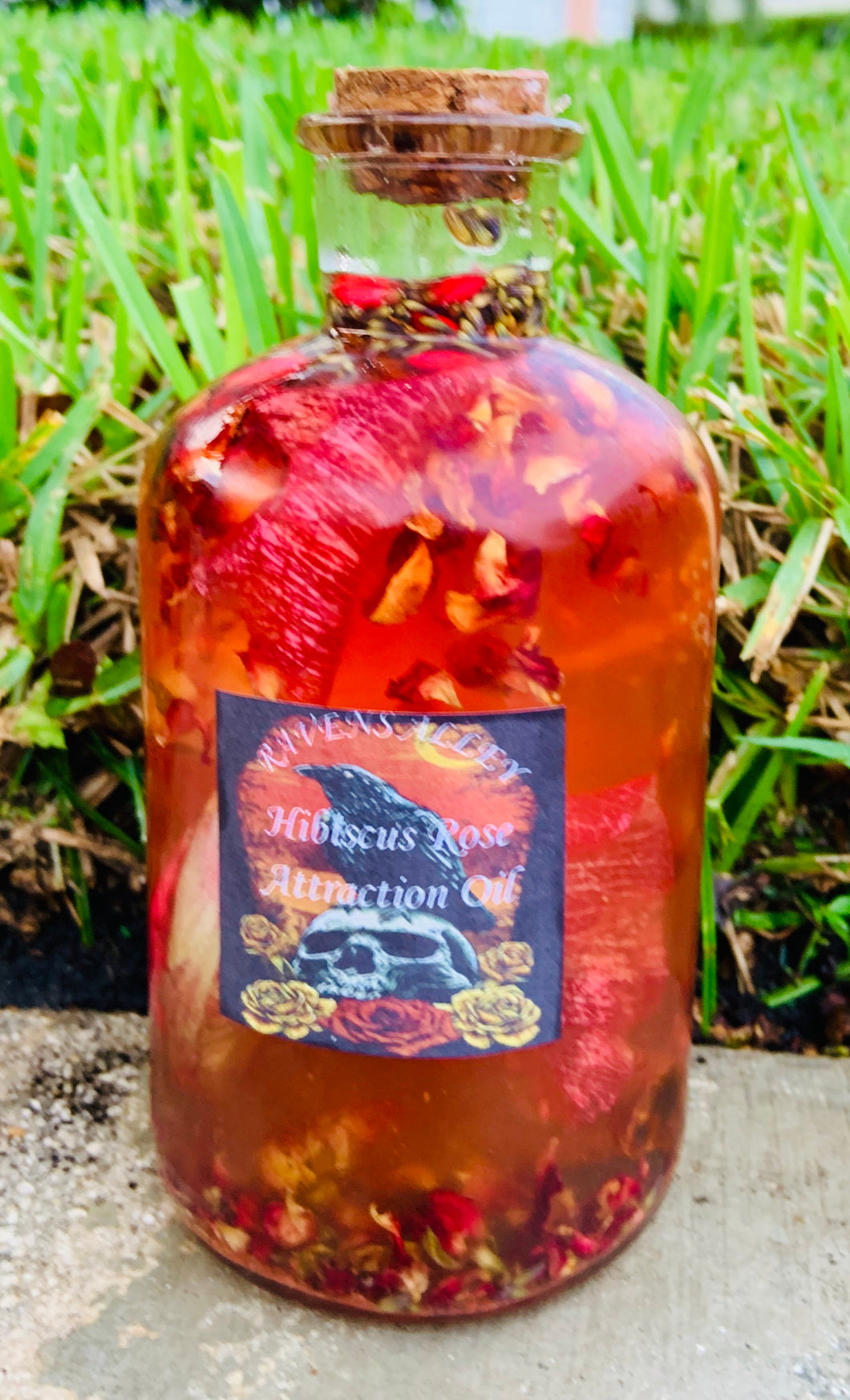 Hibiscus Rose Attraction Oil. Available in ½ Oz.  or 1 Oz.